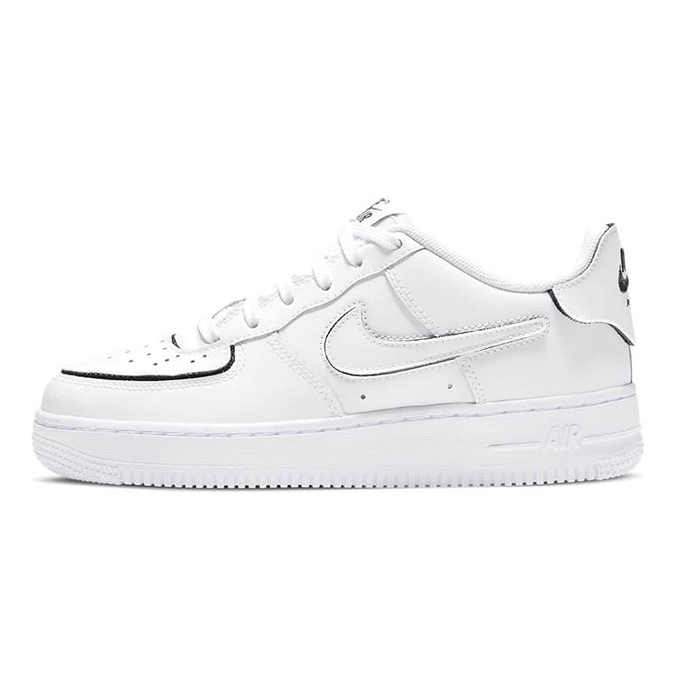 Nike Air Force 1 / 1 Grade School 'Cosmic Clay' (Unisex) White / Black / Cosmic Clay / White Kids' Skateboarding Shoes CT3840 100