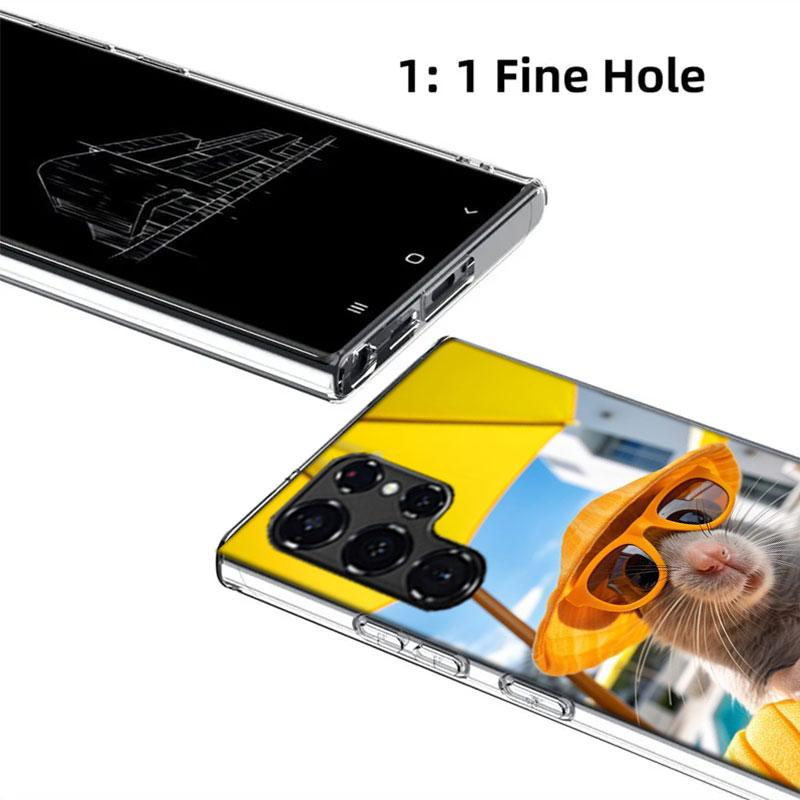 Cute Hamster Cases Phone Case for Samsung Galaxy S26 Ultra S25 Edge S24 S23 FE S21 Plus S20 S22 S10 Cover TPU Capa Shell Shockpr