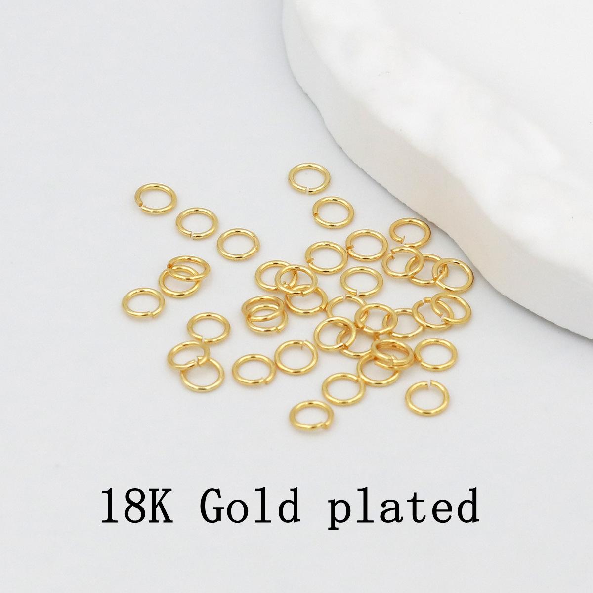 

Разные размеры 14K/18K позолоченные открытые соединительные кольца для изготовления ювелирных изделий, DIY материалы, латунные разъемные кольца, ювелирная фурнитура 0.5*3mm-200pcs-18K Gold