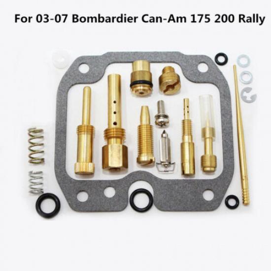 

For Can Am Bombardier Rally 175 and 200 2003-2007 Durable Carburetor Rebuild Kit