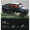 1/20 Benz G63 6X6 OFF-ROAD Alloy Cast Toy Car Model Sound and Light Children's Toy Collectibles Birthday Gift