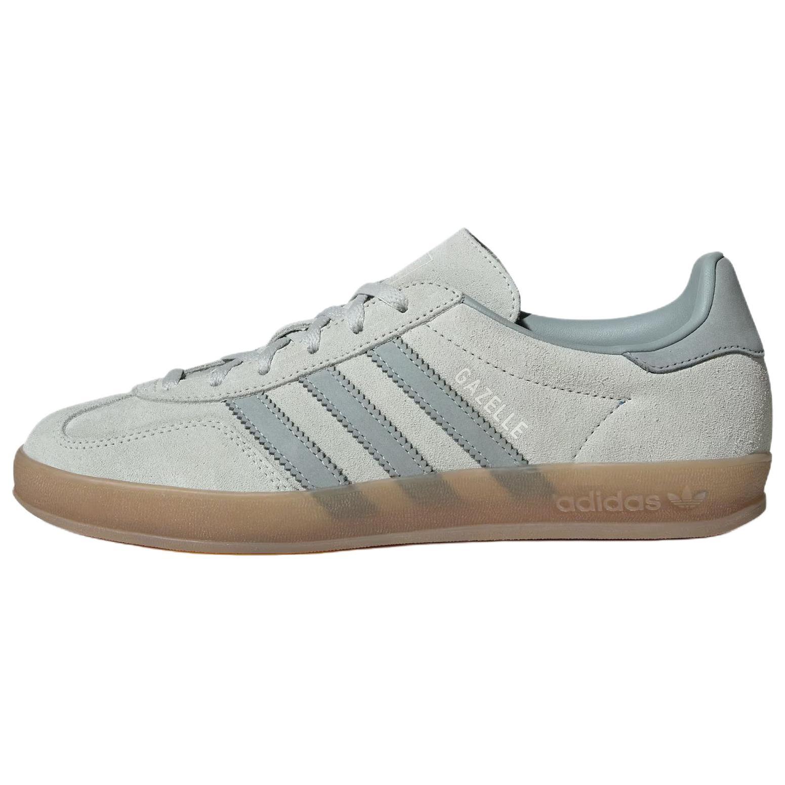 

Adidas Originals GAZELLE INDOOR German Army Trainers Unisex Linen Green IH9219 40