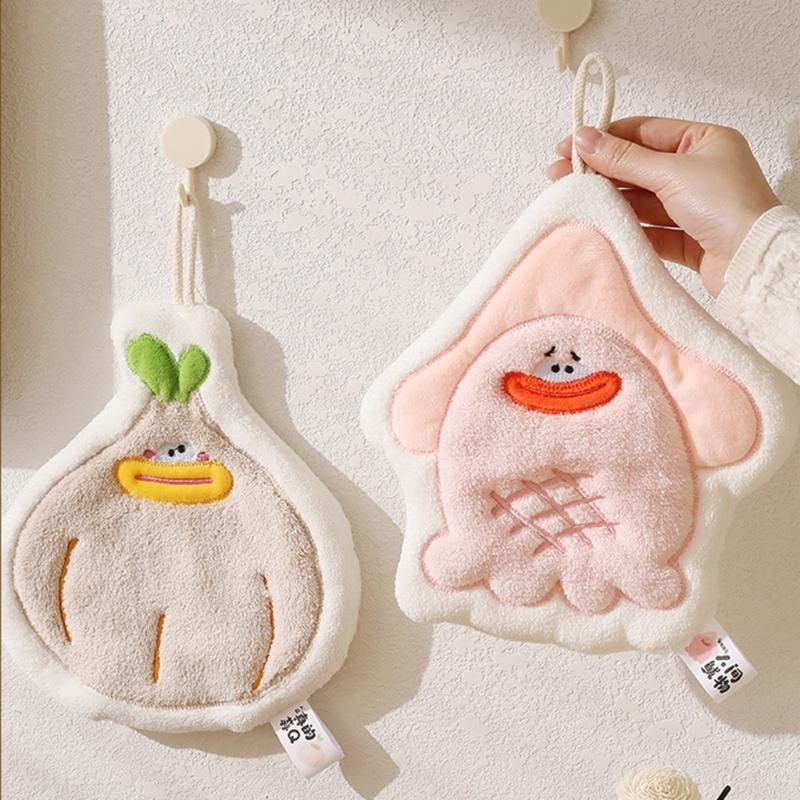 Luxurious Hand Towel Soft Bathroom Towels with High Absorbency, Quick Drying Kitchen Towels Soft Plushes Towel