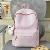 Zaino Scolastico Campus Zaino Scolastico Edizione Coreana Femminile ins Zaino Semplice a Quadri Studente delle Scuole Superiori Grande Capacità Zaino da Viaggio per il Tempo Libero