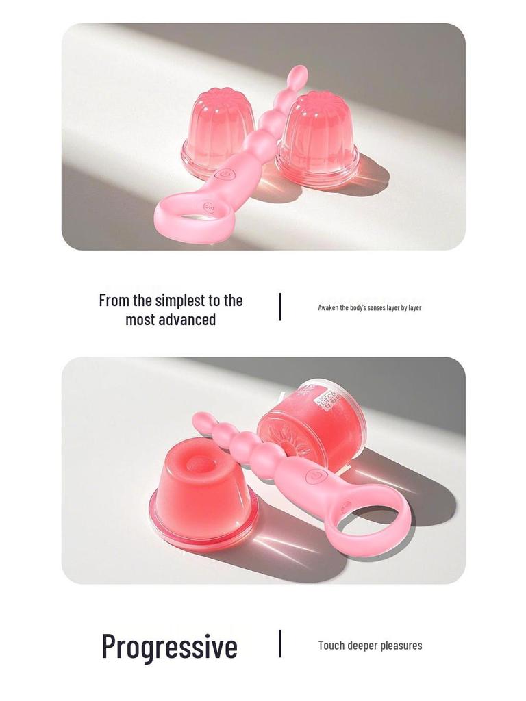 Mini Anal Vibratorperlen: Unisex erotischer elektrischer Masturbator-Stab