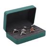 Elegant Rings Display Box for Secure and Neat Storage Case Craft from Quality Composite Materials with Soft Interior