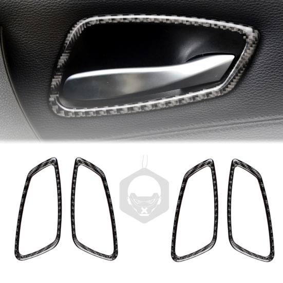 

4 шт. декоративные наклейки на дверные ручки с ароматной таблеткой для Bmw E90/E92/E93