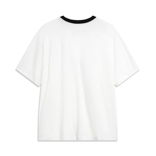 LiNing Sports Fashion Collection T Shirt Unisex Ivory AHSU657-1