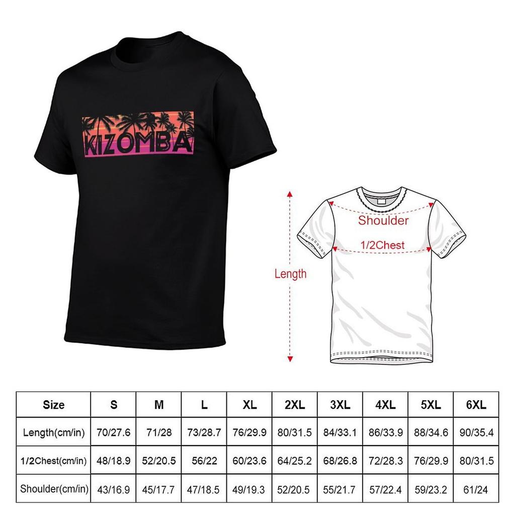 kizomba sunrise T-Shirt cotton t shirts high quality t shirts for man pack white man t shirt cotton high quality T-Shirt