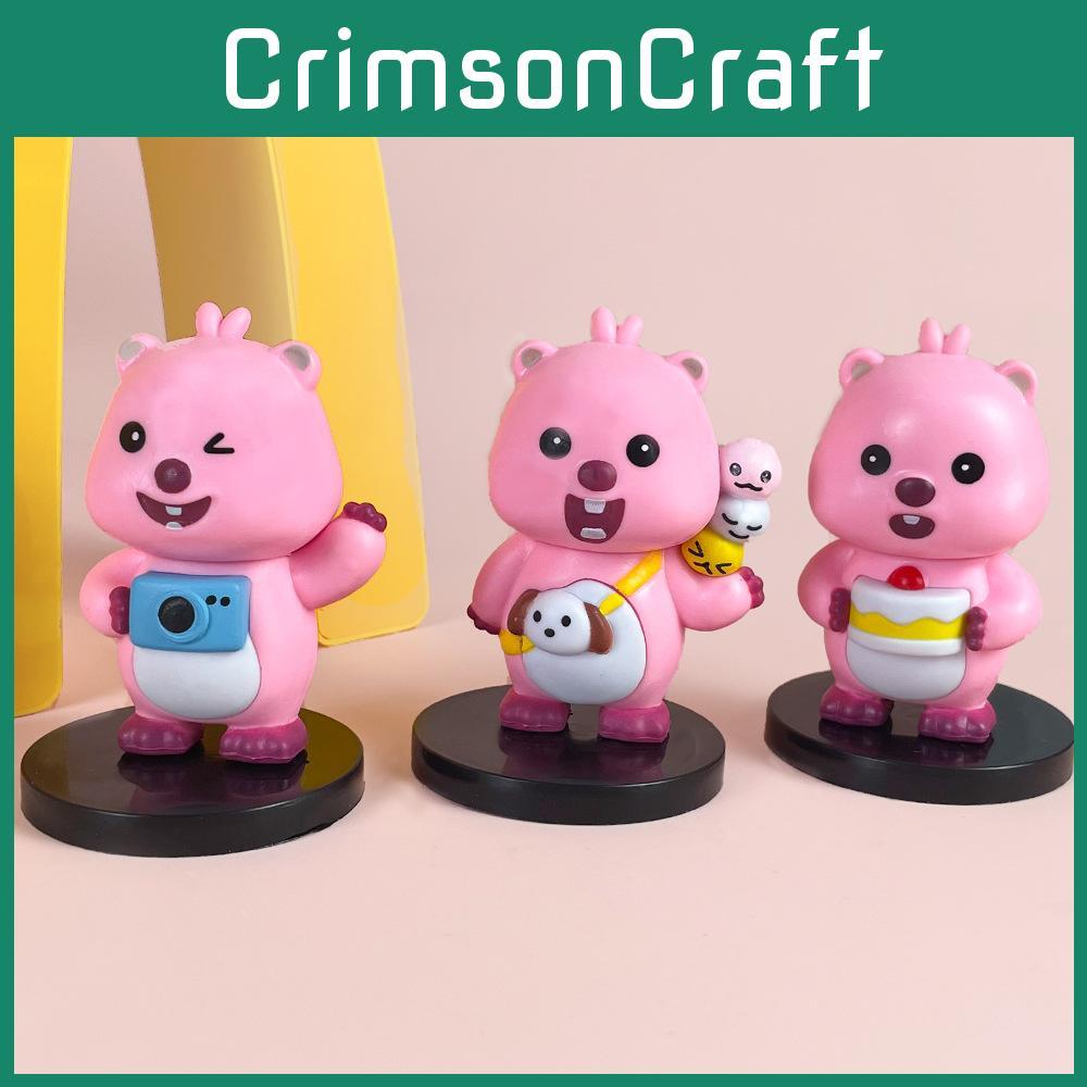 Loopy Anime Figure Collectible Toy With Pvc Material For Kids And Fans