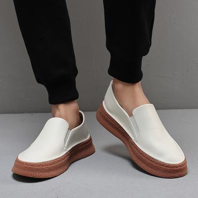 Trend Casual Men's Board Shoes High Quality Minimalist Style Slip On Loafer Driving Office Outdoor Activity Party Men's Shoes