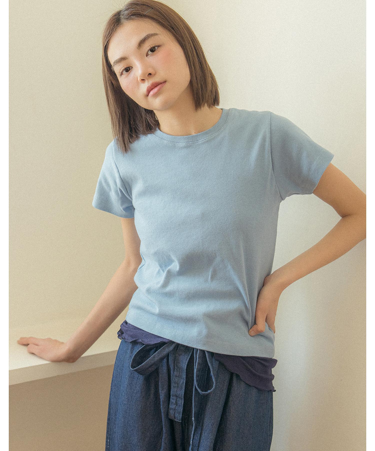 Cotton Bell Daily Fit T-Shirt - Sky Ash Sky Ash
