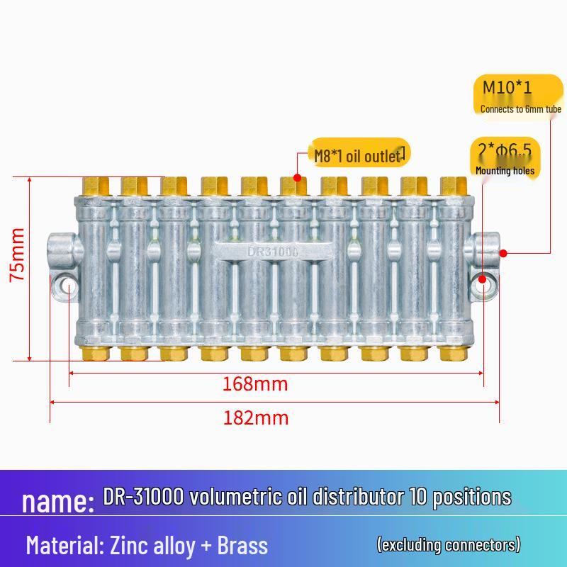 Precision Oil Distributor & Injection Molding Machine: RH Oil Circuit Block & HEGR Manifold