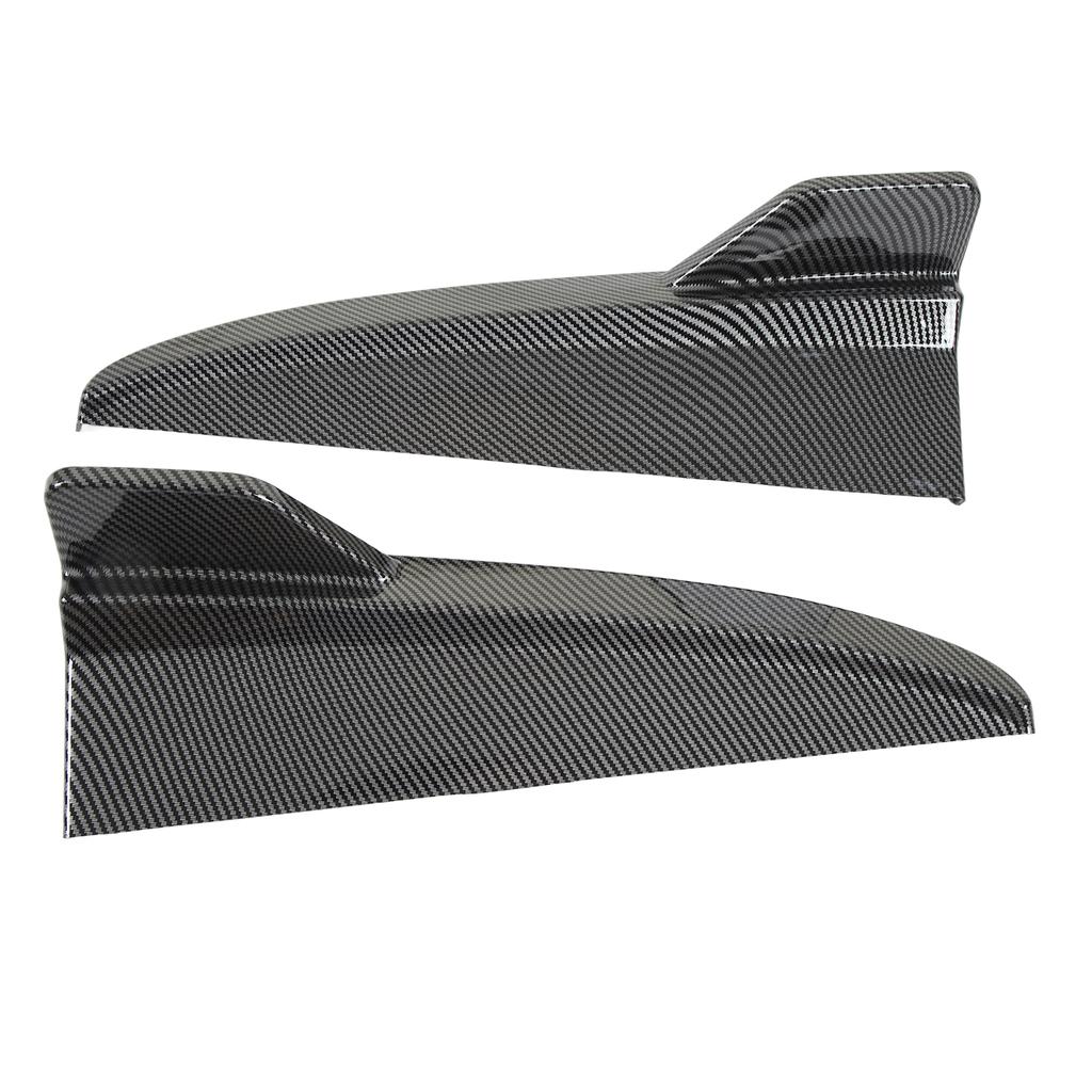 1 Pair Rear Bumper Lip Diffuser Tail Side Splitter Replacement for C‑Class W205 C43  ‑Line 2015‑2021