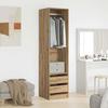 VidaXL Wardrobe Artisan Oak 50x50x200 Cm Engineered Wood, Storage Cabinet, Wardrobe Organizer, Cabinet, 3318629