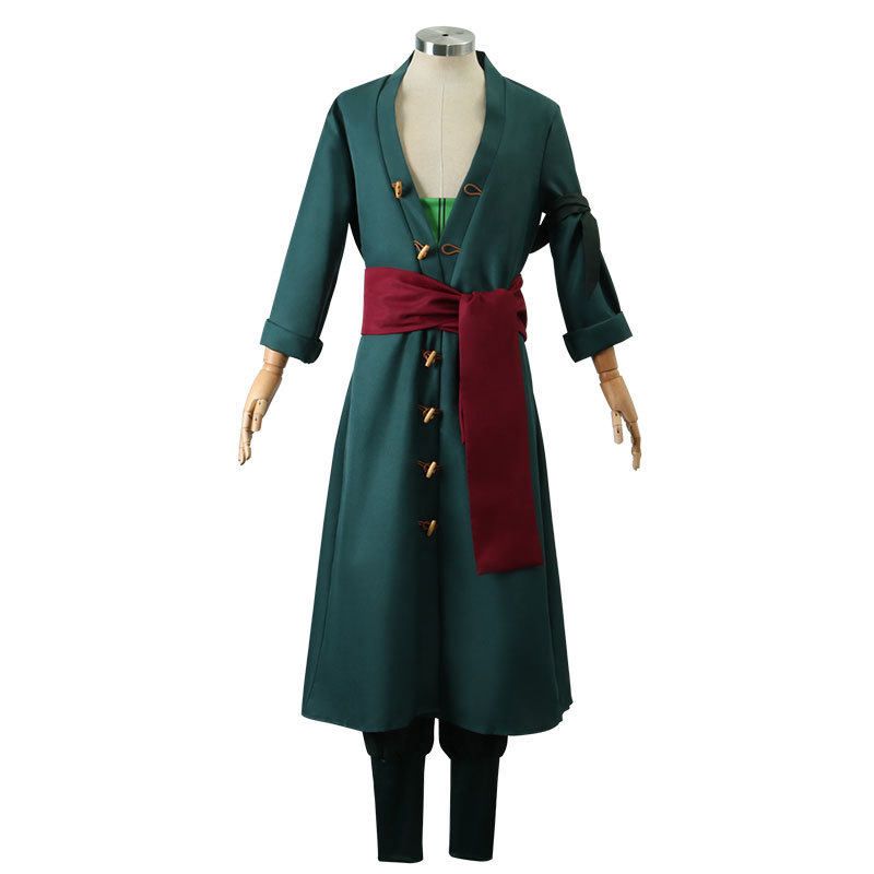 One Piece Cosplay Costume Wano Country Cosplay Zoro Tenro Yukata Kimono Japanese Style Cosplay Outfit