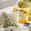 Sunflower Sofa Pillow 45x45 Pastroal Pillowcase for Home Decoration Throw Pillows Easy To Disassemble and Wash Cushions
