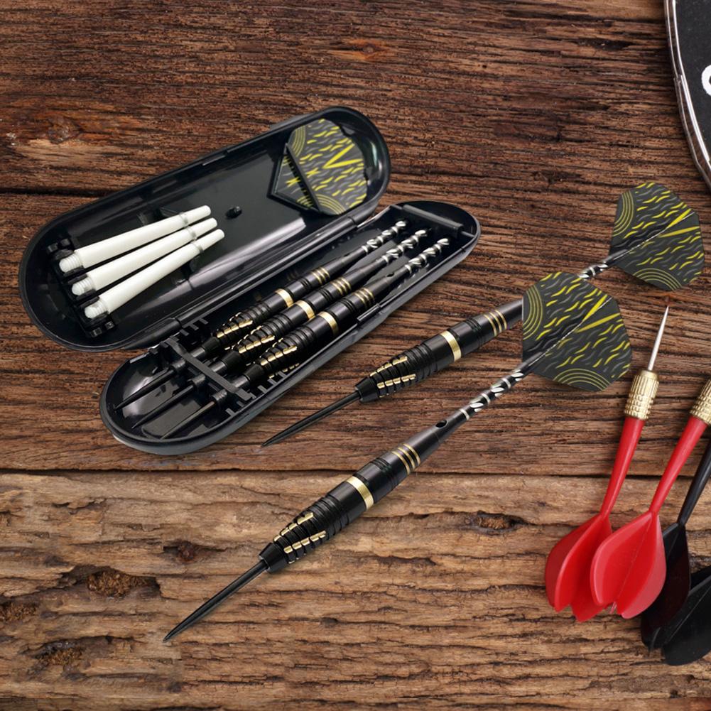 3pcs/Set Dart Shafts Lightweight Darts Sticks Portable  Replaceable Multipurpose with Storage Case for Fitness Equipmen