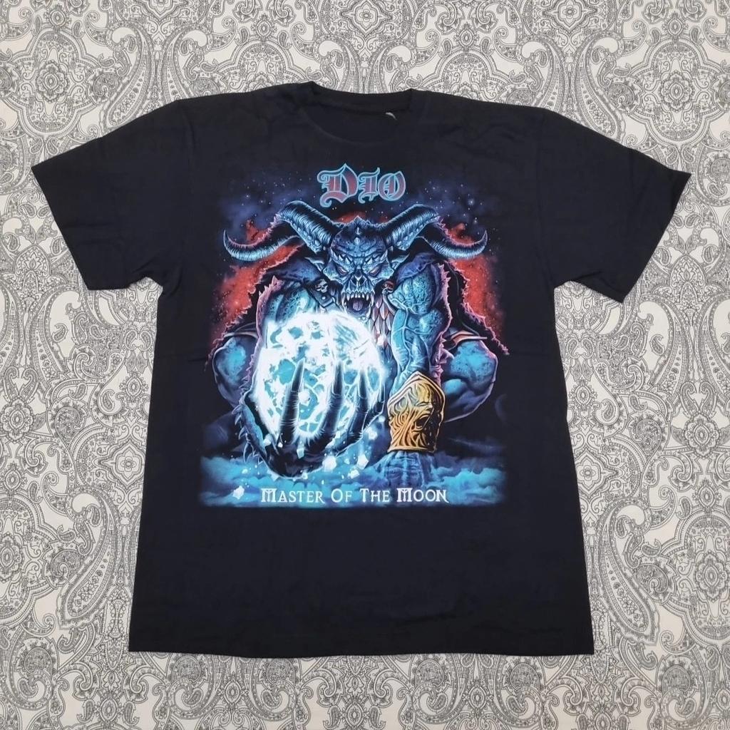 Dio Master of The Moon T Shirt Size Large Graphic Print New Concert Tour 2004 High-end Luxury Is for Both Men and Women Top Y2k