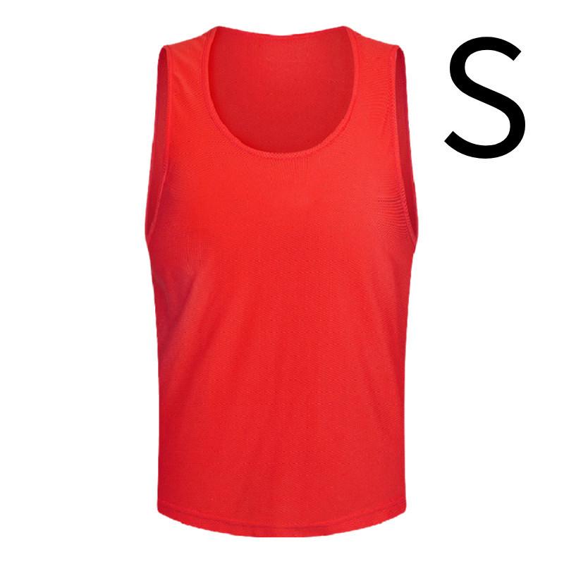 

Детская сетчатая полиэстеровая тренировочная жилетка для взрослых, дышащая спортивная командная жилетка для практики S