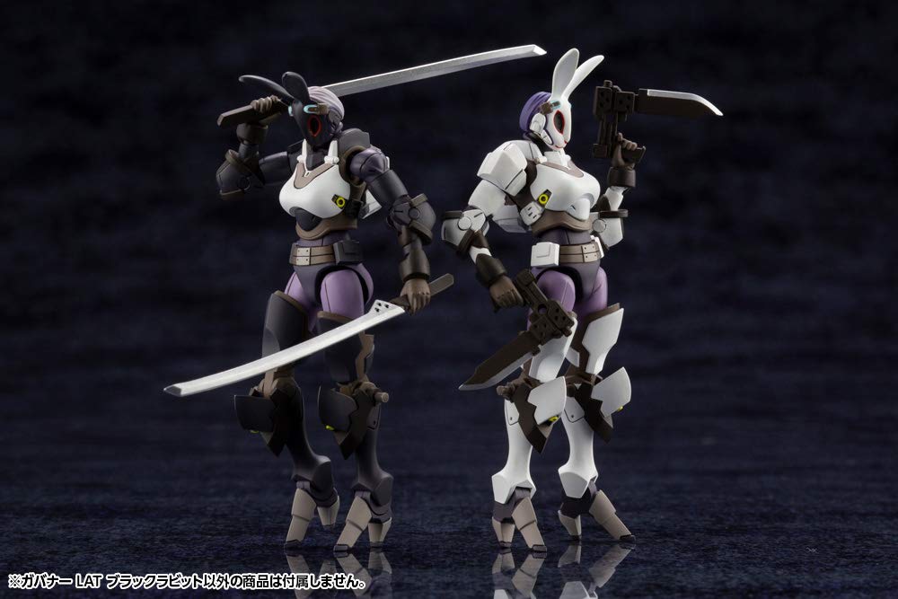 Hexa Gear Governor LAT Black Rabbit, 1/24 Scale Plastic Model Kit, Approximately 76mm Tall, HG082