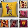 Moive W-Wonka New Pillow Case Plush Fabric Soft Double Sided Print Sofa Cushion Cover Throw Pillow Covers
