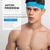 Solid Color Silicone Non-Slip Sweatband, Fitness Sports Headband for Running