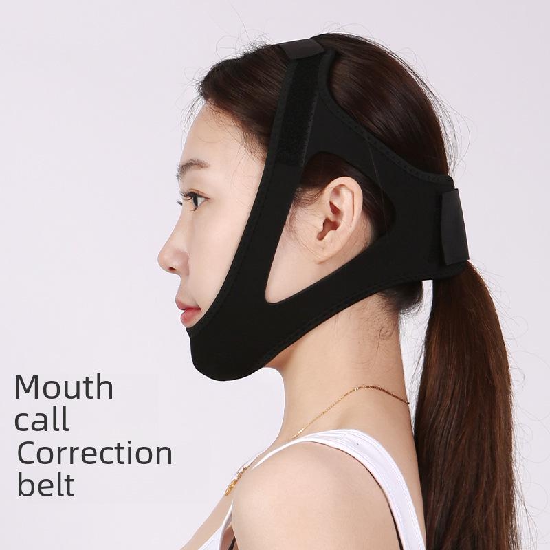 Triangular Anti-Snore Chin Strap for V-Face Support and Breathing Correction