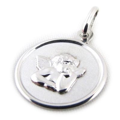 [J4011] - Rhodium-plated 'Little Angel' Pendant (Gold - 9 Carats)