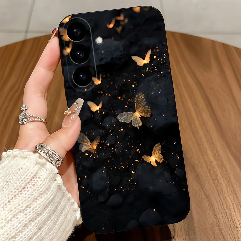 

Polka Dot Bow Soft Funda For Samsung Galaxy S26 S25 S24 S23 S22 S21 S20 FE Plus Ultra Case Untra Thin Anti Choc Phone Housing Samsung S21 Ultra&Matte Silicone