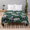 Dinosaur Blanket for Boys Kids, 3D Dinosaur Room Decor for Boys, Jurassic Dinosaur Gifts Soft Flannel Sofa Bed Throw Blanket