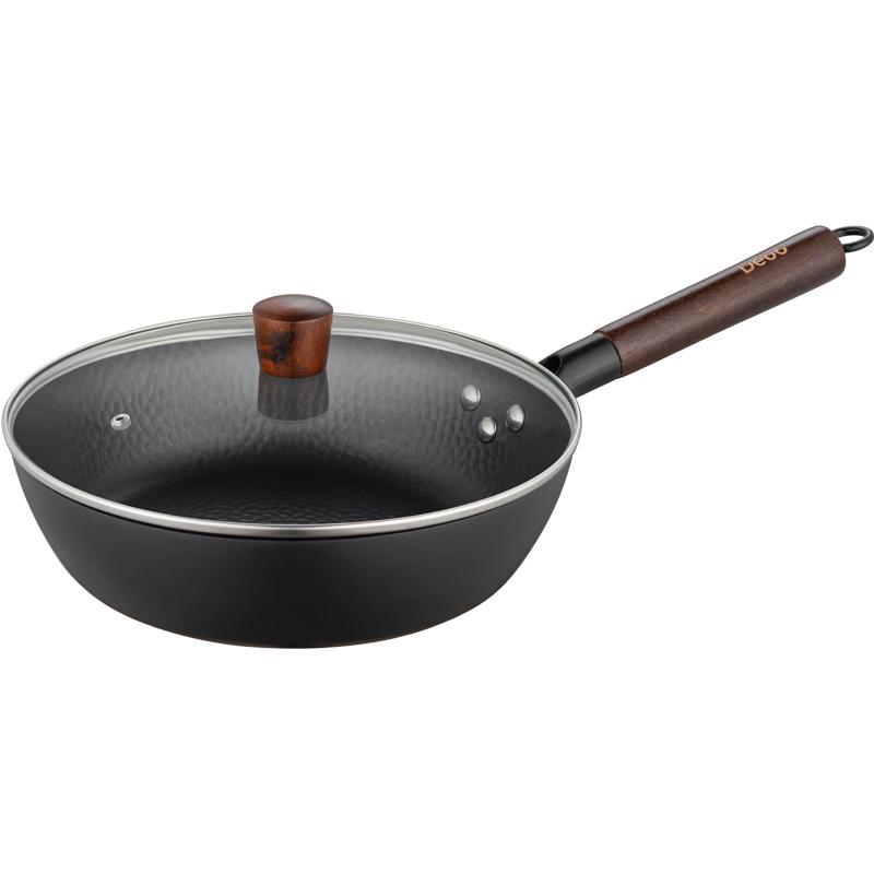 Debo 28cm Honeycomb Iron Frying & Stir-fry Pan