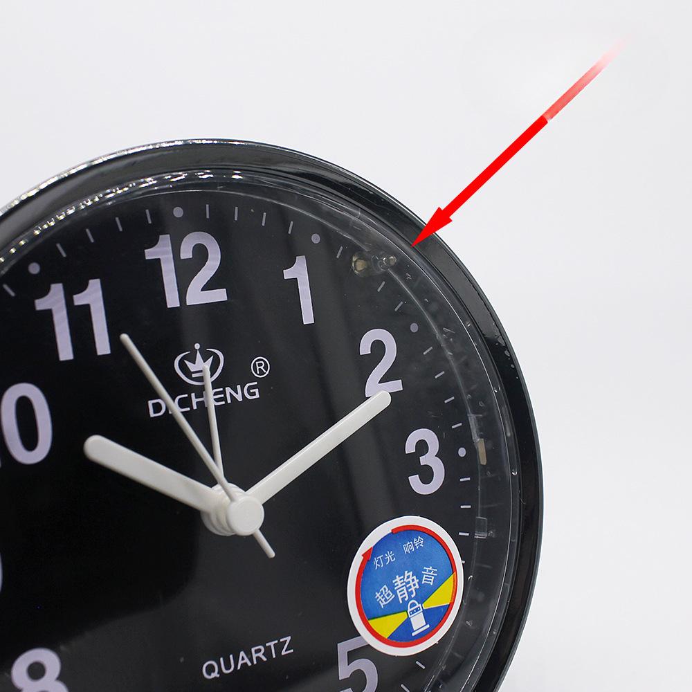 Simple Children's Alarm Clock Silent Clock with Drip Free Night Light Student Alarm Clock High Quality Round Clock