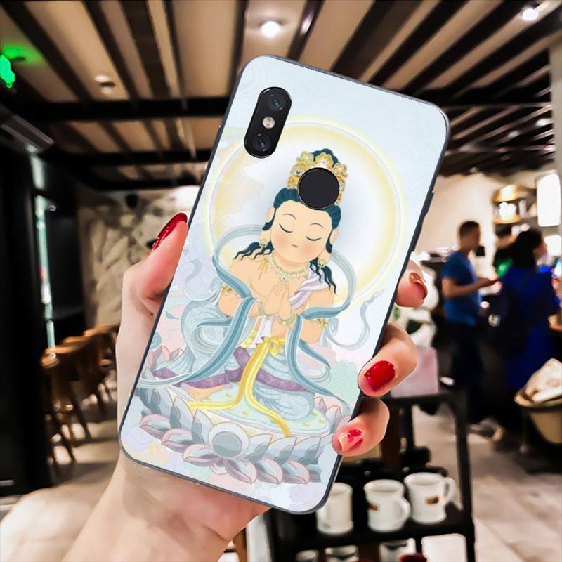 Buddhism Buddha Phone Case For Xiaomi Mi 11 10 A2 A2lite A1 9 9SE 8Lite 8explorer F1 Poco M3 X3 Pro Fundas Cove