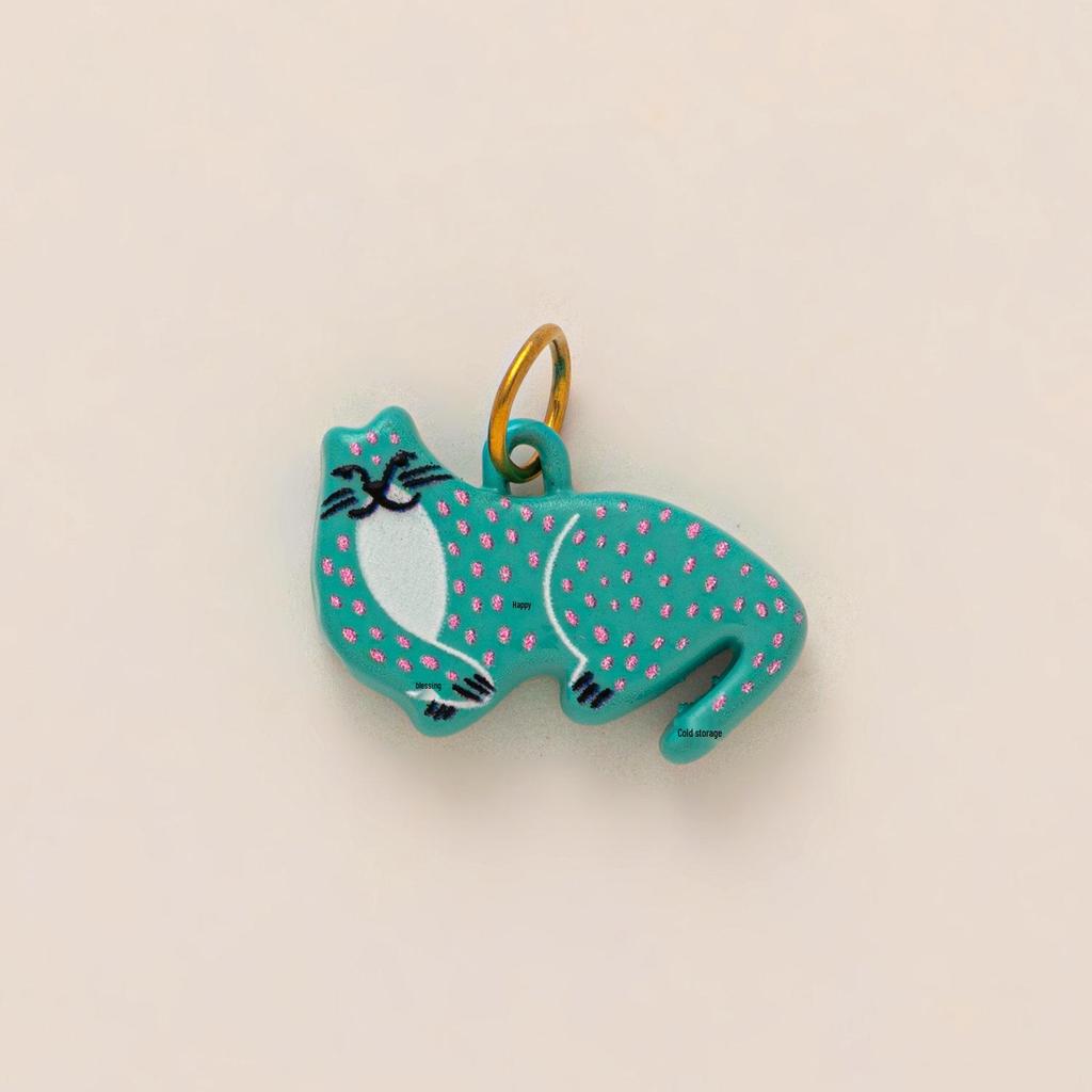 18K Gold Vacuum-Plated Animal and Plant Pendant, DIY Base, Stainless Steel