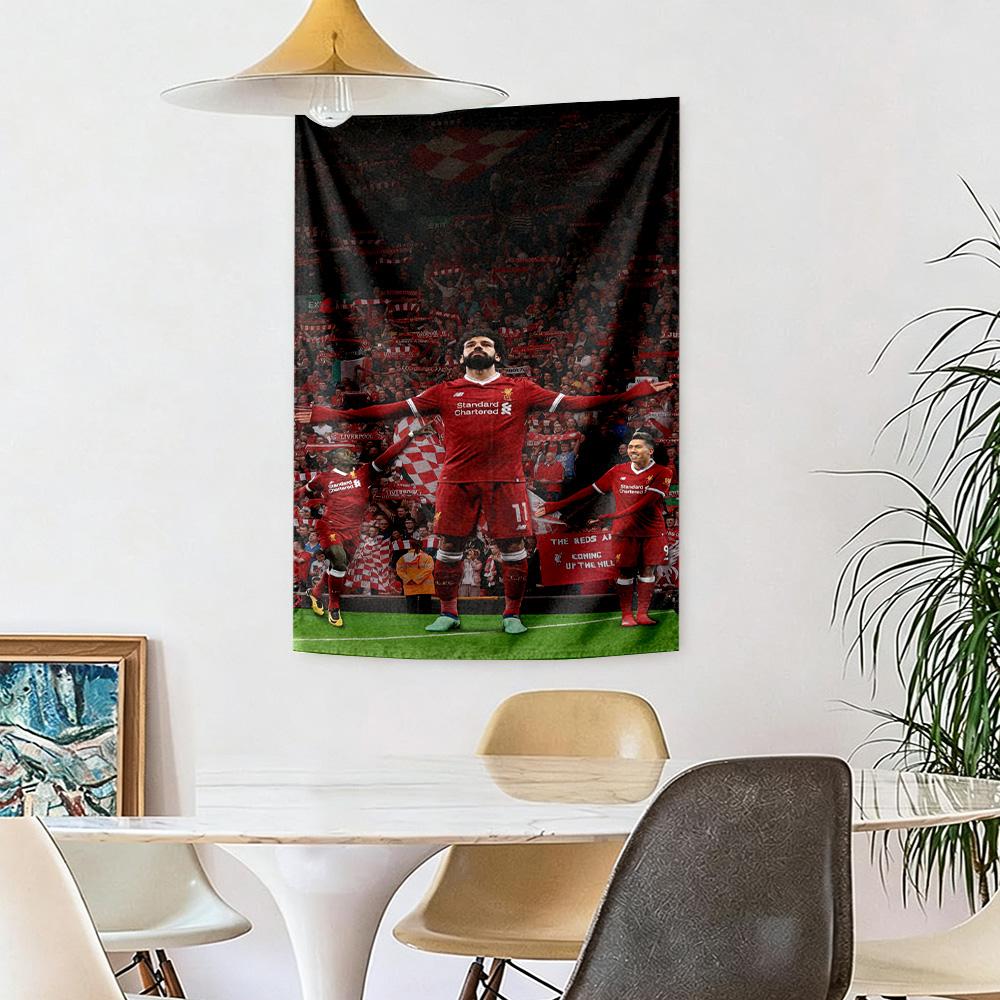 Liverpool Football Club Wanddecoratie Wandkleed Kunst Voor Huisdier Herdenking Verjaardag Bruiloft Feest Achtergrond Familiegift