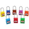 Best Quality Small Safety Padlock Lock Key,Safety Lockout Padlocks,Master Lock Short Shackle Safety Padlocks