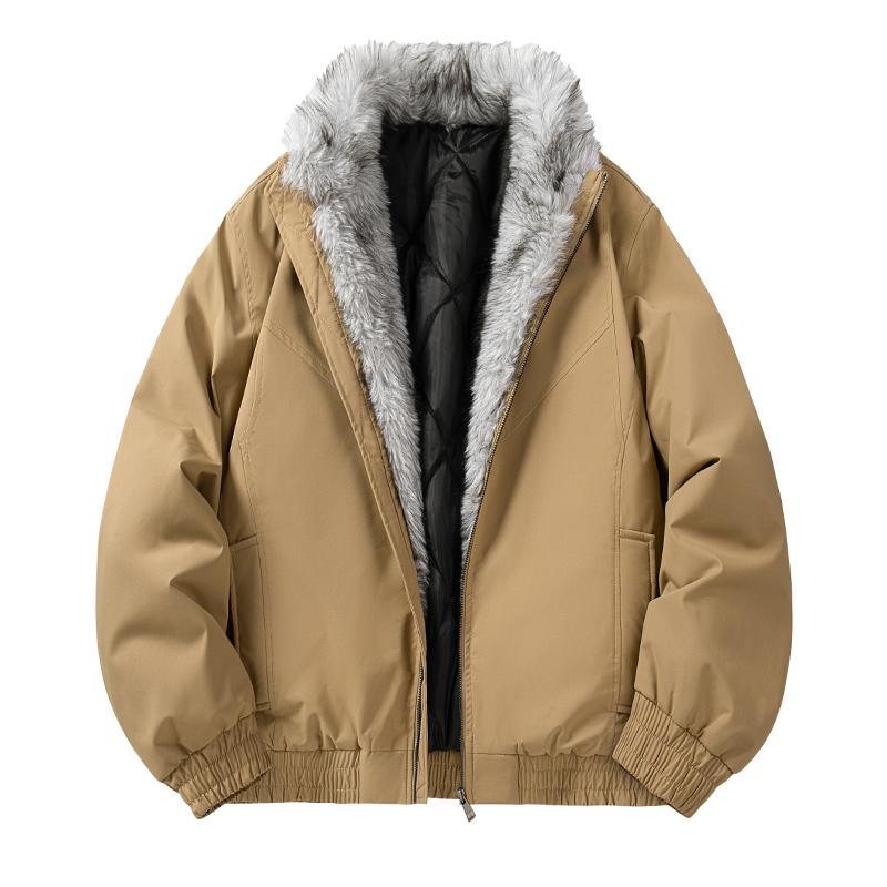 

Cotton Collar and Winter Loose Fit with Plush and Thick Thickness, Overcoming The Challenge of Cotton Workwear and Outerwear XL дубильная кора