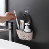 Double-Layer Sink Sponge Organizer and Hanging Drain Basket