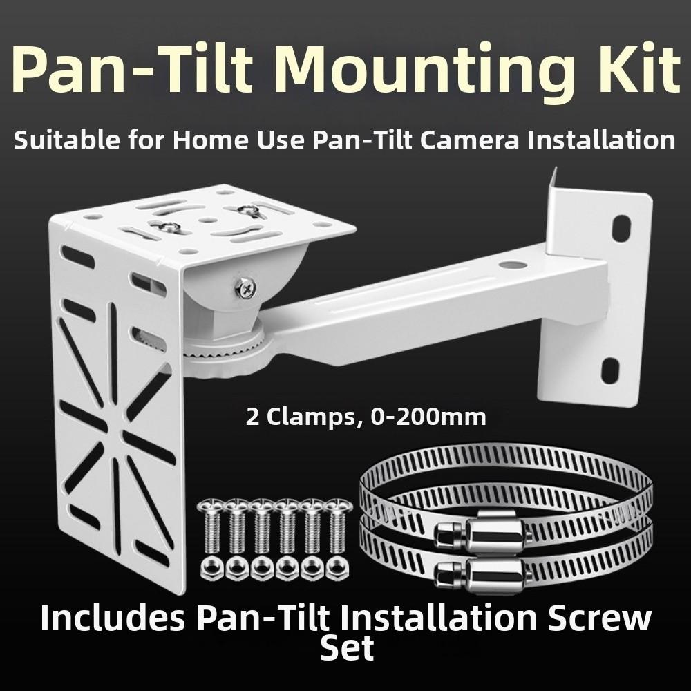Wall Mount Security Camera Mount Adjustable Angle Pole Mount Bracket Camera Bracket Outdoor