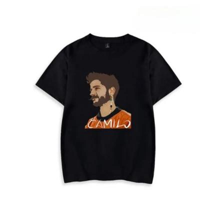 2024 Fashion Camilo Echeverry Fun Print T-Shirt Men's Summer Casual Plus Size Men Hip Hop Homme Streetwear Loose T-Shirt