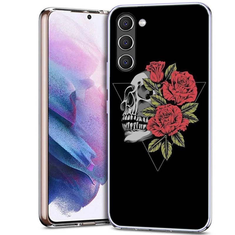Bright Red Roses Flowers Phone Case for Samsung A54 A14 A24 A34 A17 A37 A57 A55 A35 A25 A15 A13 A23 A33 A53 A07 A05S A04S A03 A7