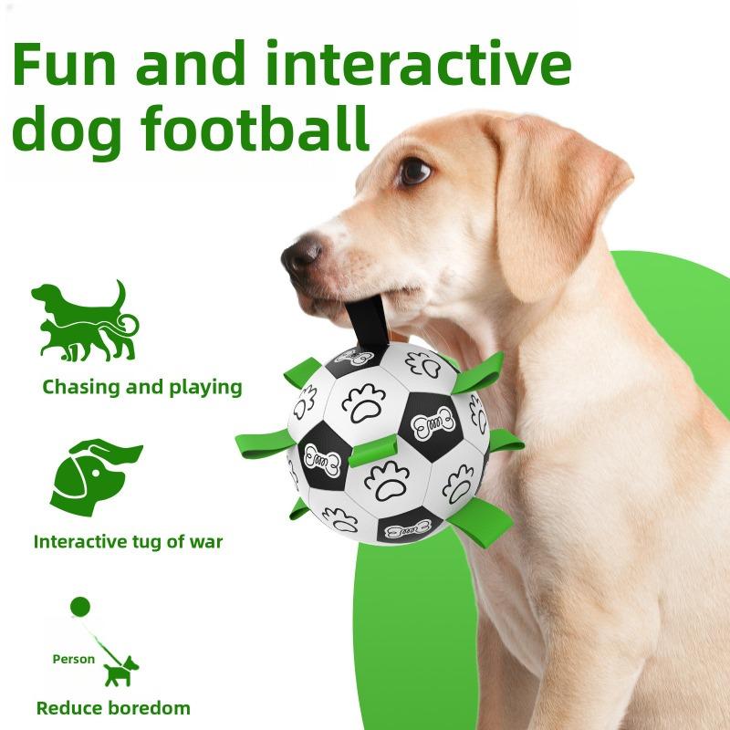 Puppy Toy, Dog, Durable and Boring Football, Corgi, Small and Large Dog, Interactive Pet Ball