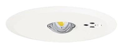 NNFB91605C Recessed Ceiling LED Emergency Daylight for Low Ceilings Up To with Switch and Remote 100mm Recessed Hole Light, White, 30-Minute