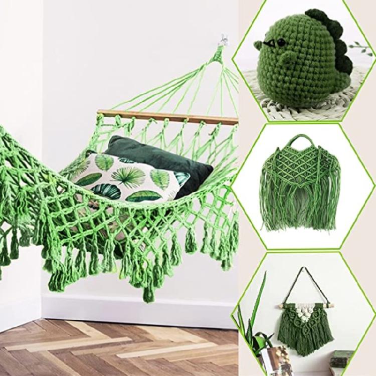 Macrame Cord Gift Wrapping Decorative Projects Handmade Macrame Rope(3mm×100m)