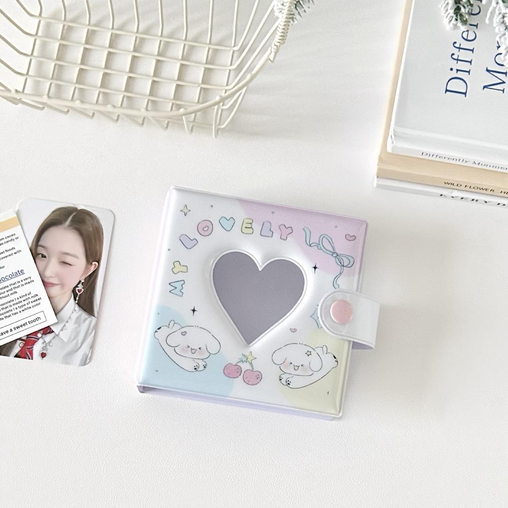 Love Bow Card Album Pudding Puppy Idol Card Collect Book High Quality Photocard Binder