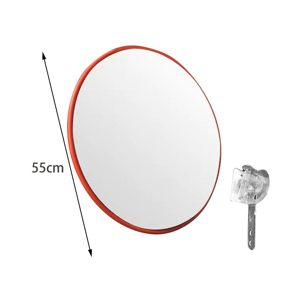 Convex Mirror Garage Parking Traffic Mirror Driveway Road 55/60cm Blind Spot Office Safety Curved Safety Mirror Parking Mirror