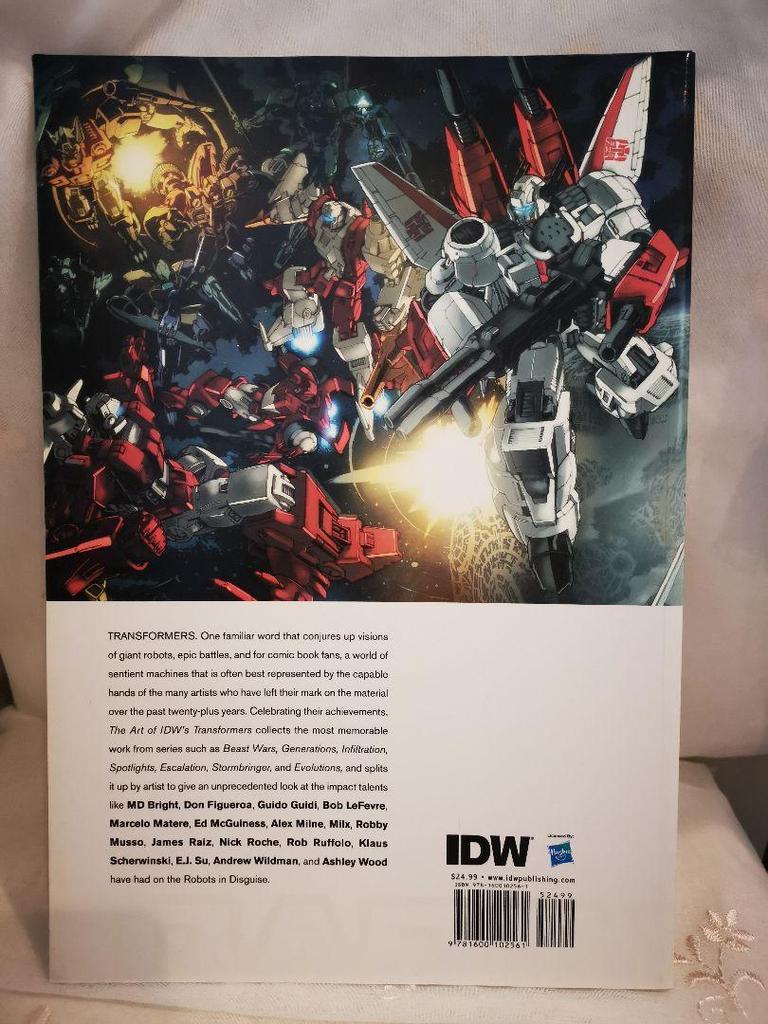 [USED] The Art of IDW's TRANSFORMERS