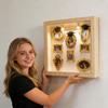 Набір «Зроби сам» Міні-музей Силуетна коробка зі світлом Міні-музей Рамки для фотографій з випускними ковпаками Вітрина для спогадів для випускників