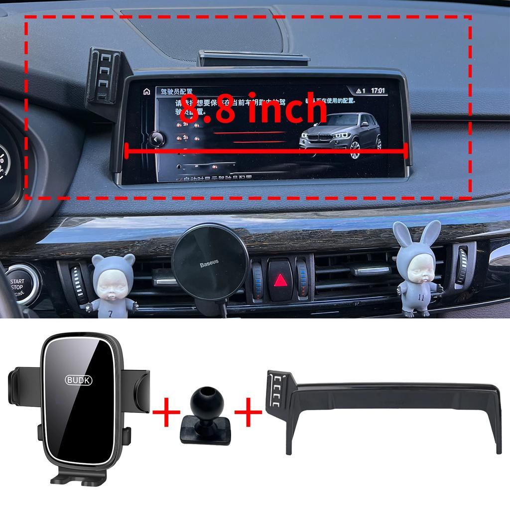 Fit for BMW X5 2014 2015 2016-2018 F15 (10.3in) Navigation Phone Holder Mount Customized Car Accessoires